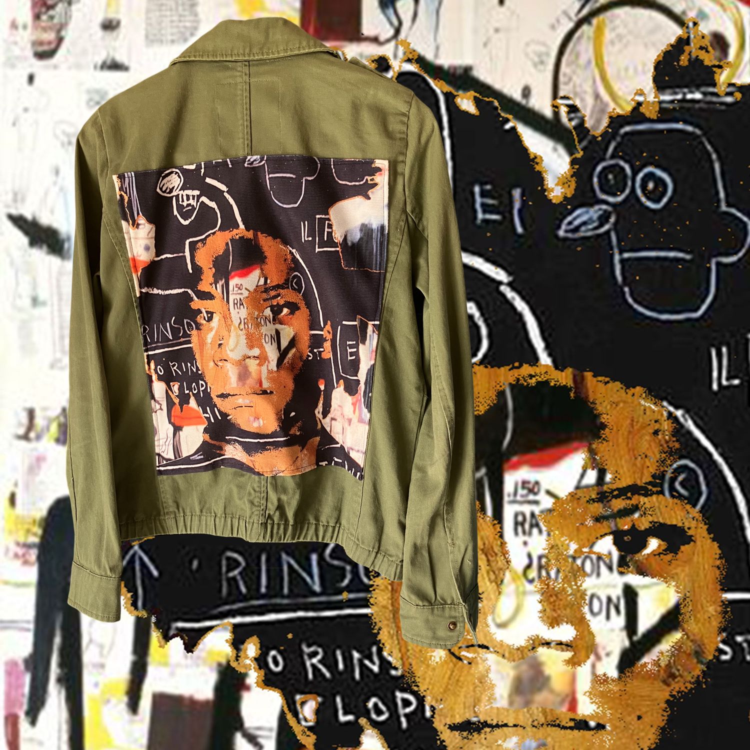 Blouson Jean Michel Basquiat : La rage créative à l’état pur
