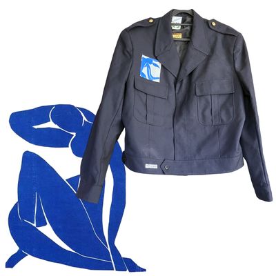 Blouson Matisse : l'audace du bleu en mouvement