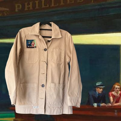 Veste Edward Hopper : solitude et sophistication