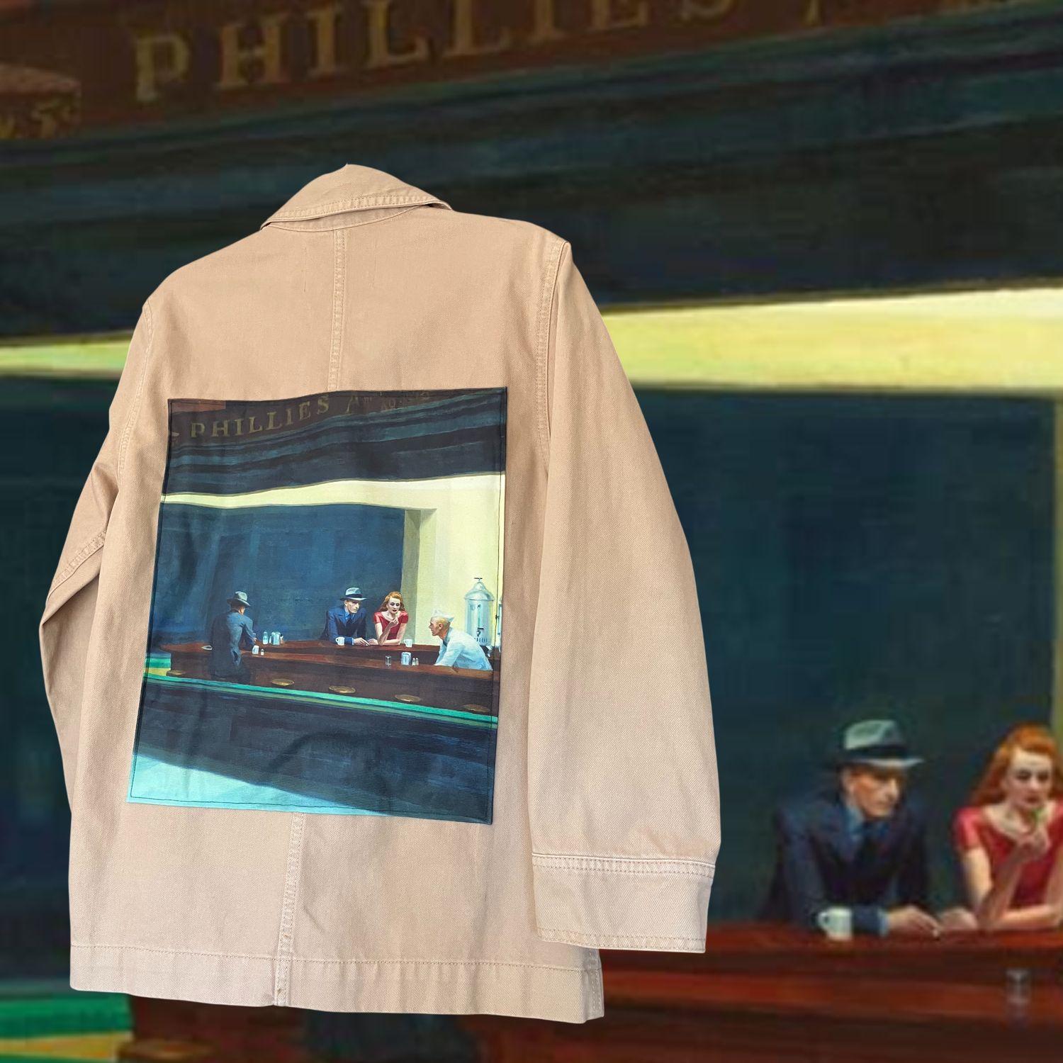 Veste Edward Hopper : solitude et sophistication