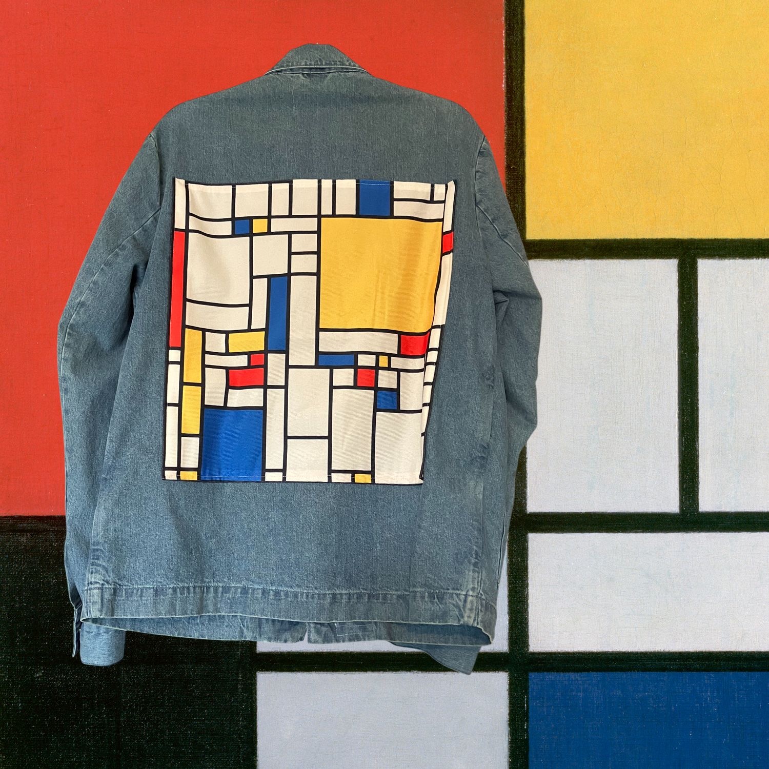 Veste Piet Mondrian: Élégance géométrique