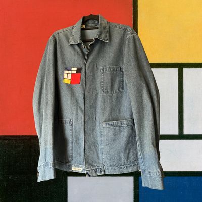 Veste Piet Mondrian: Élégance géométrique