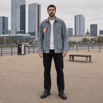 Veste Piet Mondrian: Élégance géométrique