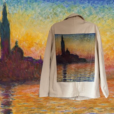 Veste Style workwear Claude Monet : Saint Georges Majeur