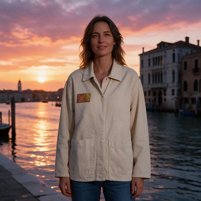 Veste Style workwear Claude Monet : Saint Georges Majeur