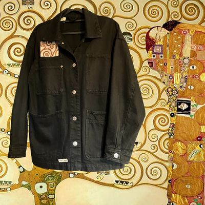 Veste Style workwear Klimt : L’Arbre de vie