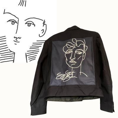 Blouson Jean Cocteau: L'art en toutes lettres