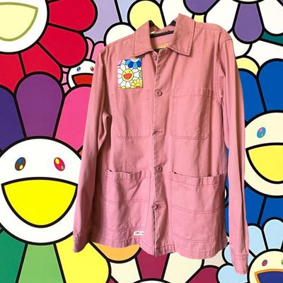 Veste Style workwear Murakami : La pop culture en fleurs