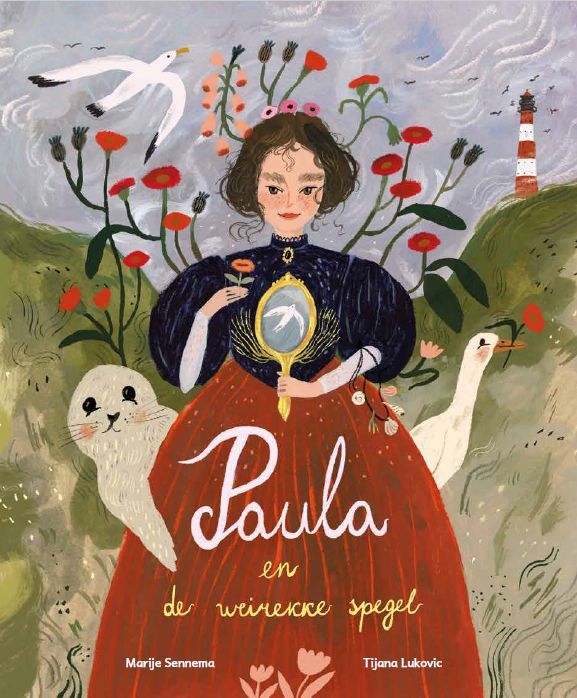 Marije Sennema - Paula en de weirekke spegel (yllustraasjes Tijana Lukovic)