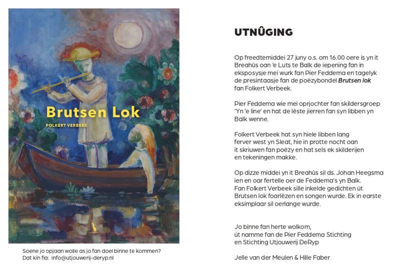 Iepening eksposysje en boekpresintaasje yn it Breahûs yn Balk