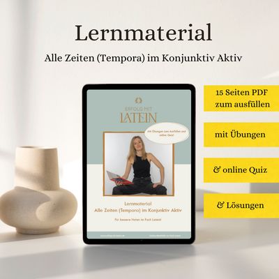 Lernmaterial Alle Zeiten Konjunktiv Aktiv Lernmaterial Alle Zeiten Konjunktiv Aktiv