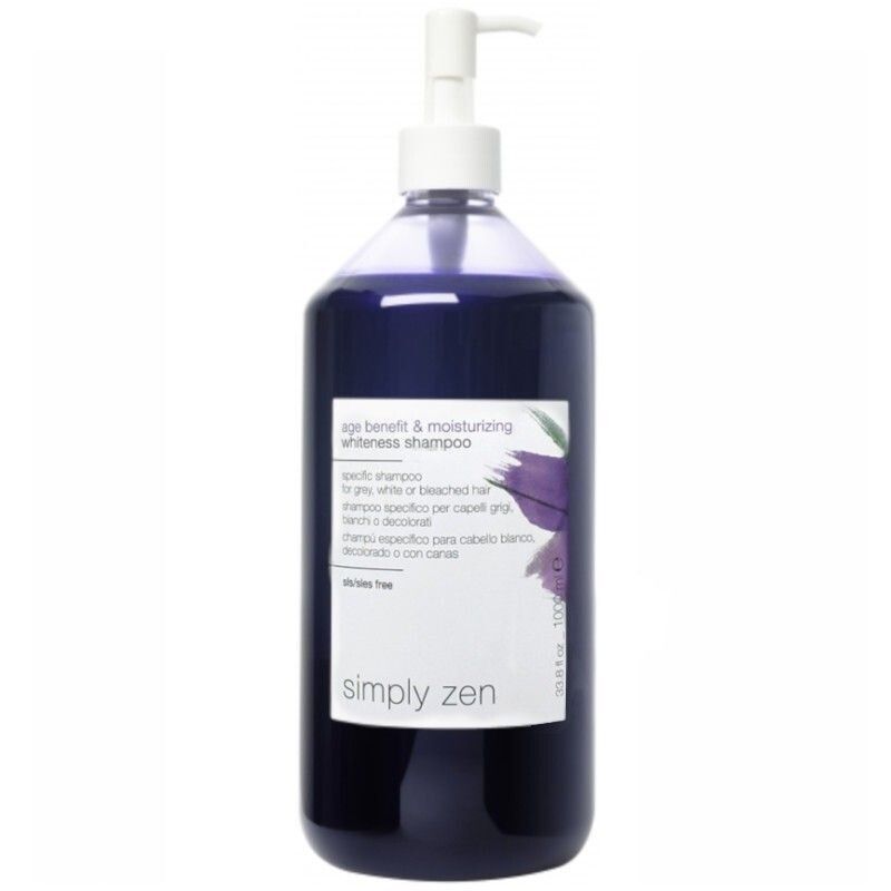 AGE BENEFIT &amp; MOSTURIZING WHITENESS SHAMPOO SIMPLY ZEN 1000ml
