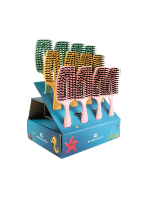 EXPOSITOR FINGERBRUSH CARE MINI KIDS - OLIVIA GARDEN 12PCS