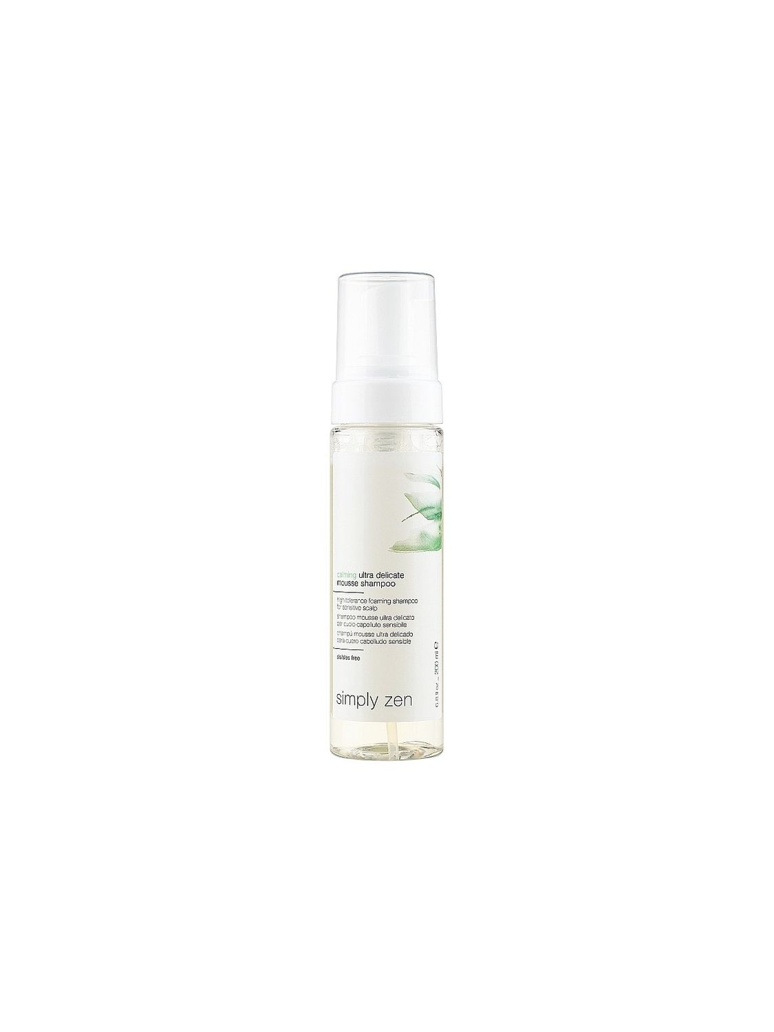 Simply zen calming champú mousse ultra delicado 200ml