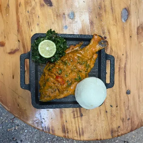 Ugali Coconut Fish
