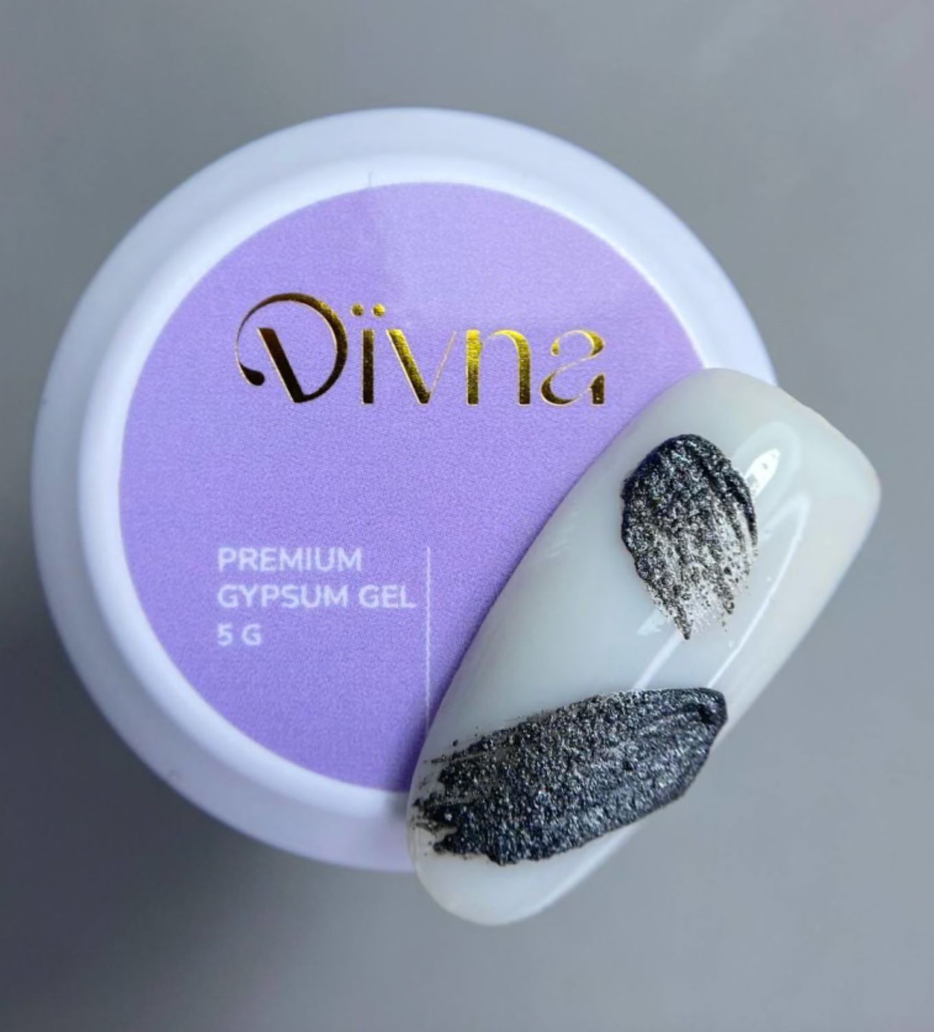 DIVNA Gypsum gel Graphite 04