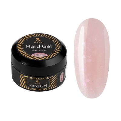 Fox hard gel Glitz Rose