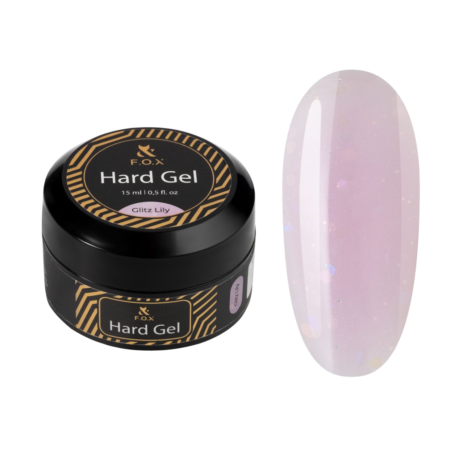 Fox hard gel Glitz Lily