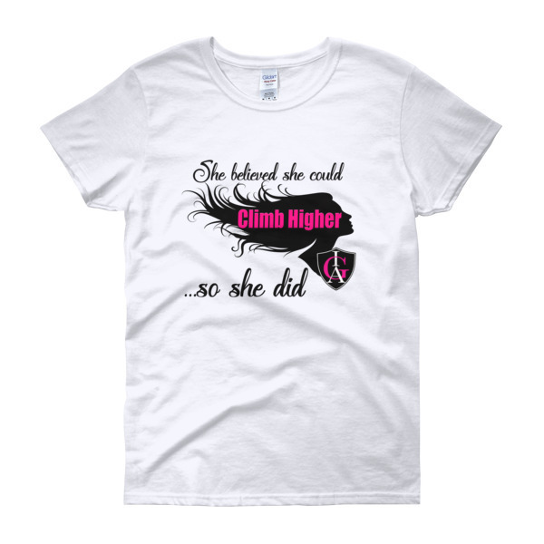"She Believed"-Women's short sleeve t-shirt "She Believed"-Women's short sleeve t-shirt