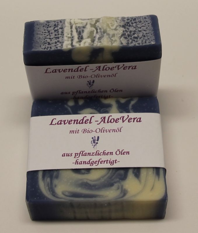 Lavendel-Aloe Vera Seife