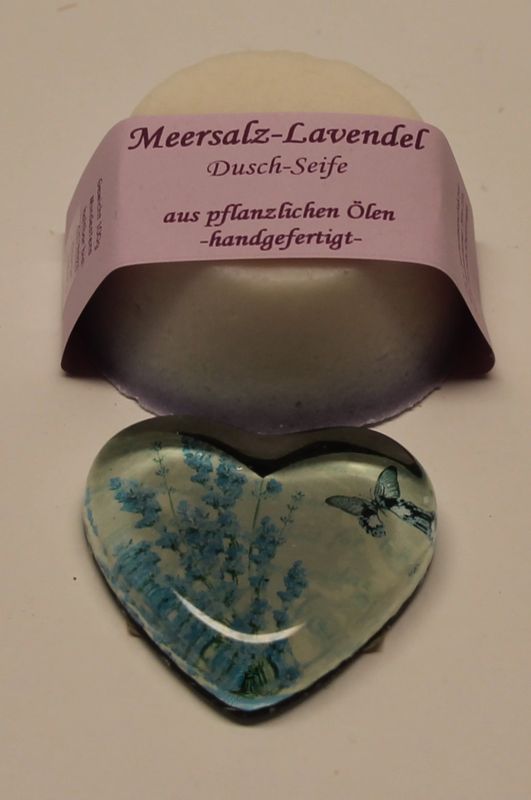 Meersalz Lavendel Duschseife
