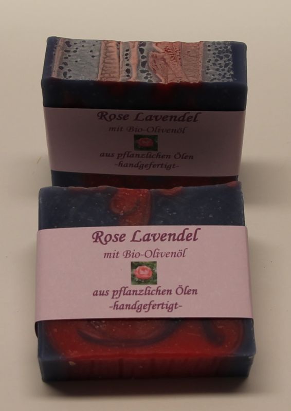 Rose Lavendel Seife