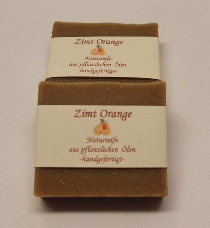 Zimt Orangen Seife