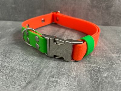 Obroża klasyczna dwukolorowa 20mm