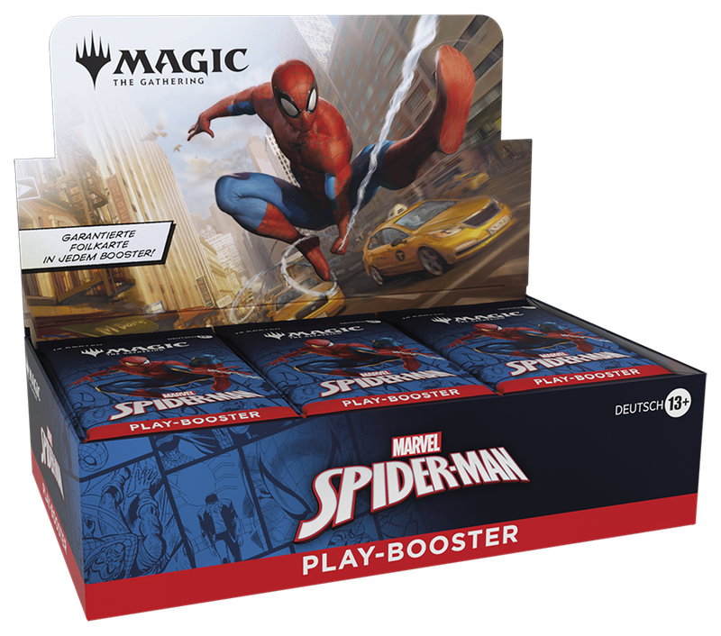 Magic the Gathering Marvel's Spider-Man Play-Booster Display