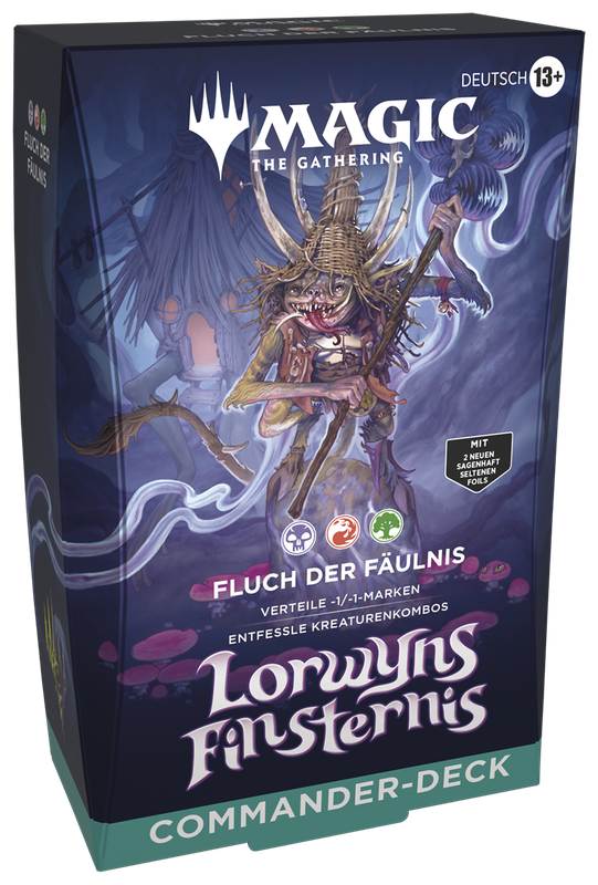 Magic the Gathering Lorwyn Eclipsed Commander-Deck Fluch der Fäulnis
