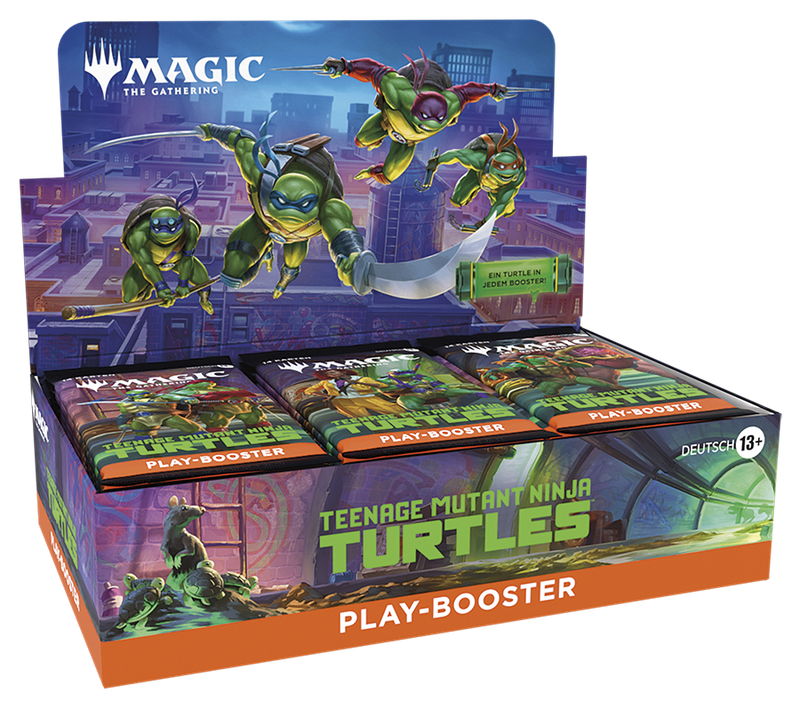 Magic the Gathering Teenage Mutant Ninja Turtles Play-Booster Display