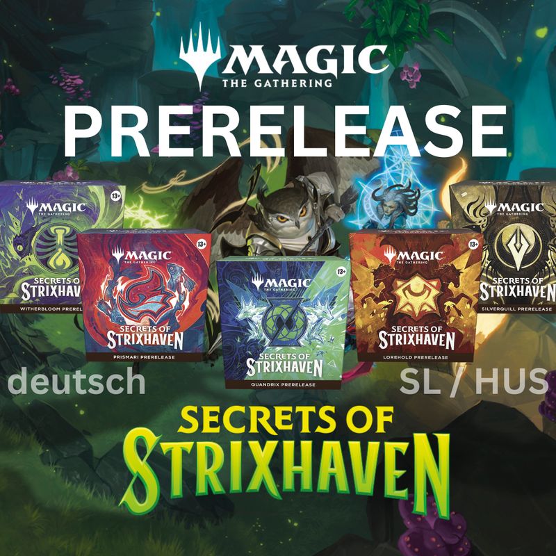 Prerelease: Secrets of Strixhaven - Magic: The Gathering - deutsch