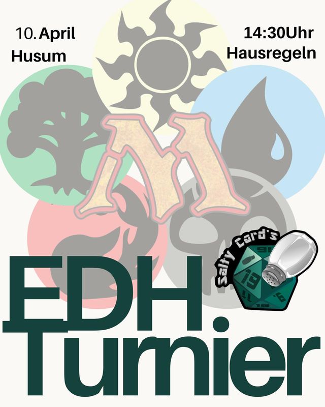 Fr, 10.04.2026/Husum: Commander-Turnier Magic: The Gathering