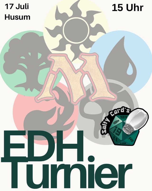 Sa, 17.07.2026/Husum 15:00: Commander-Turnier Magic: The Gathering