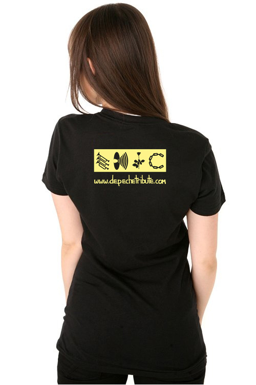 Women's Baby Tee (back)