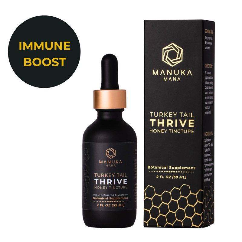 Turkey Tail Honey Tincture