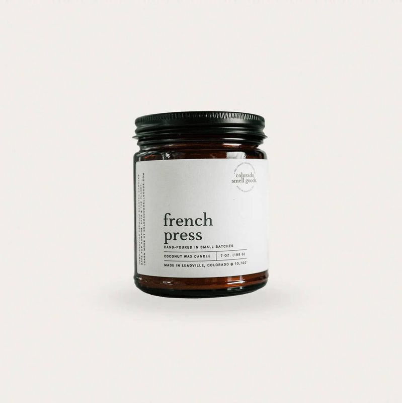 French Press Candle