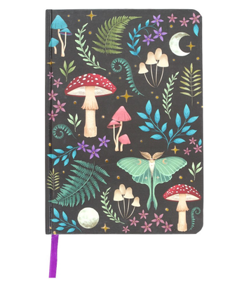 Dark Forest Print A5 Notebook