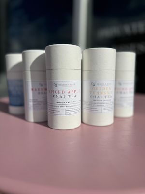 Compostable Tea Canisters