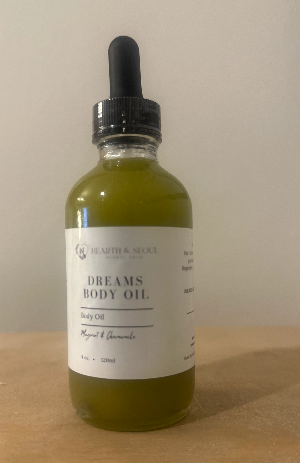 Dreams Body Oil wit Amythest