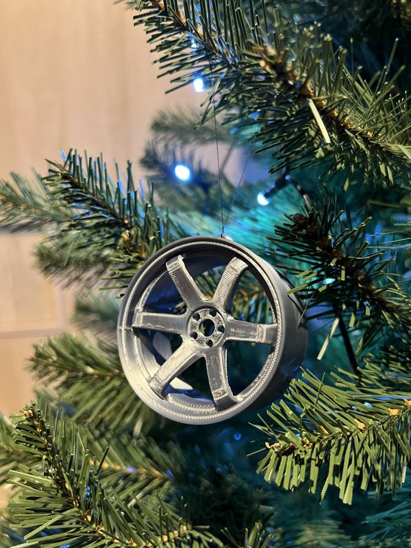 Bombka VOLK TE37 Silver 1szt