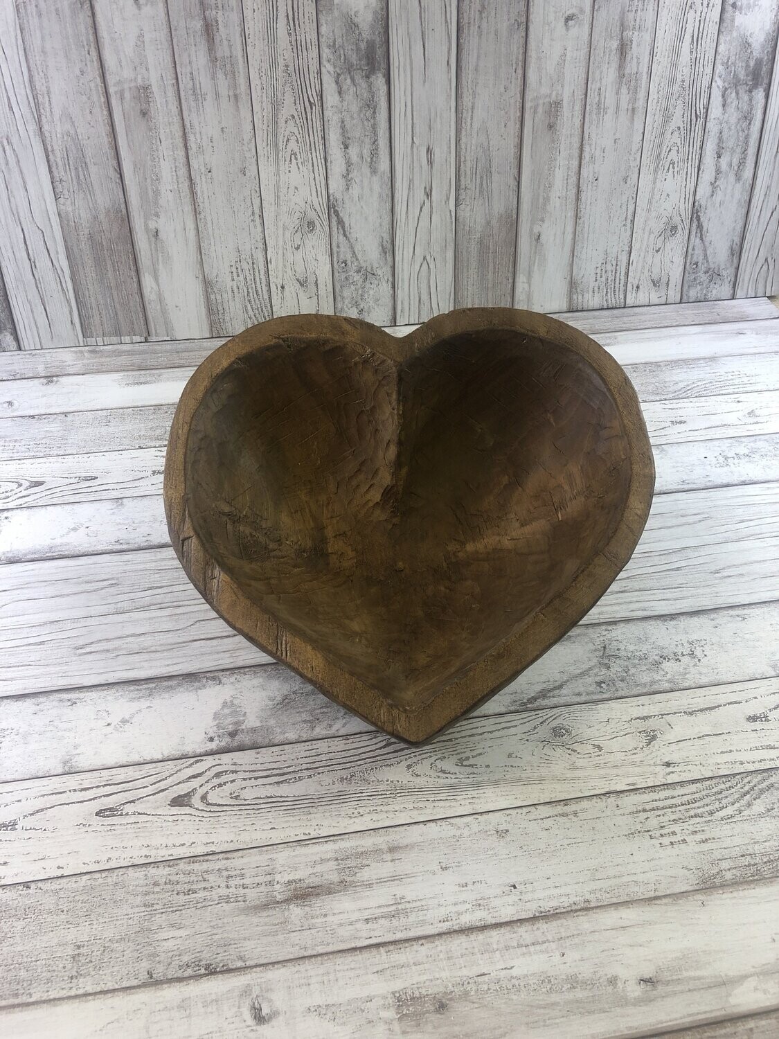 Mini Rustic Heart Dough Bowl