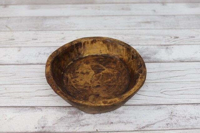 RUSTIC BABY ROUND DOUGH BOWL