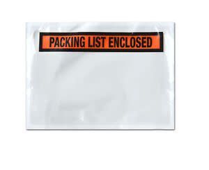 Packing List 7x10 pak list encl. (Pack of 1000)