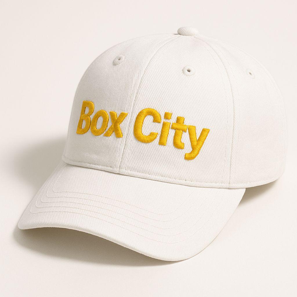 Box City Hat - White Box City Hat - White
