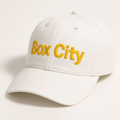 Box City Hat - White