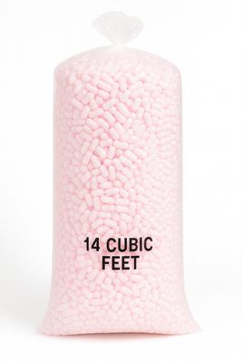 Peanuts Pink Anti-Static 14 cubic feet