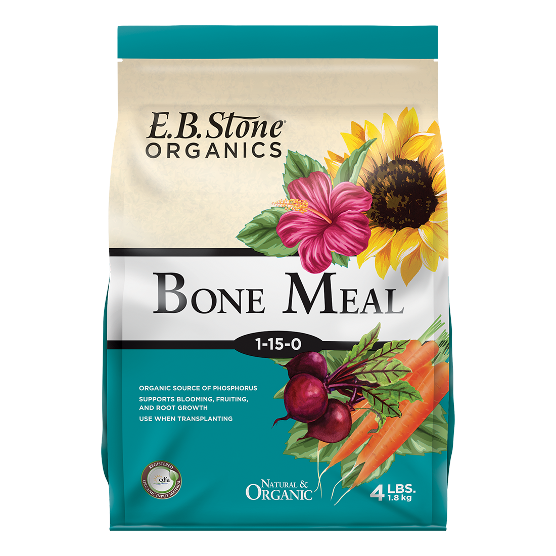 EB Bone Meal 4lb 1-15-0