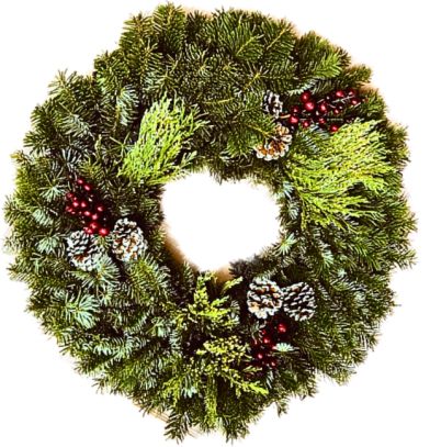 2025 Wreaths, Attribute 1: 28" Deluxe