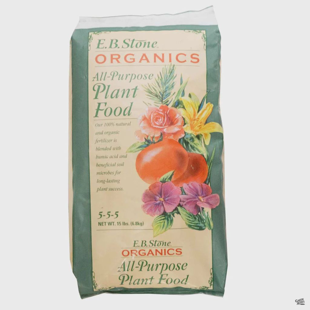 EB All Purpose Plant Food 5-5-5, Attribute 1: 15lb